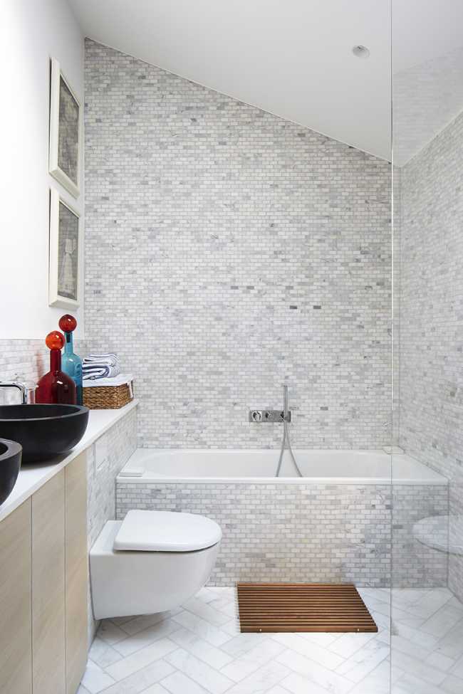 bathroom mosaic wall cladding