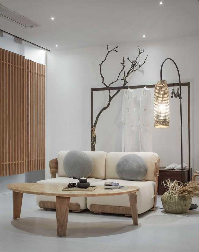 hotel boutique suite arredi imbottiti forme organiche finiture legno