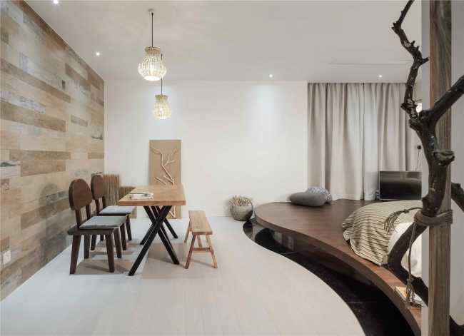hotel boutique suite arredi imbottiti forme organiche finiture legno