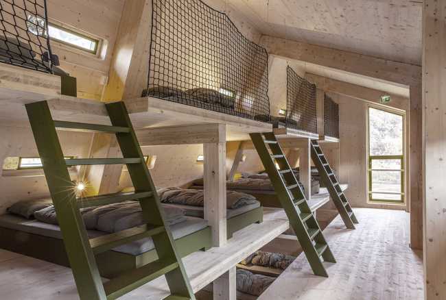 Dormitorio interior cabinas