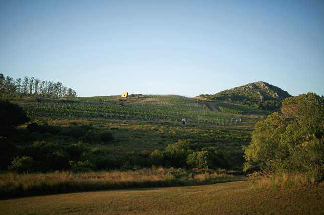 Cappella Sacromonte immersa nella natura tra i vigneti