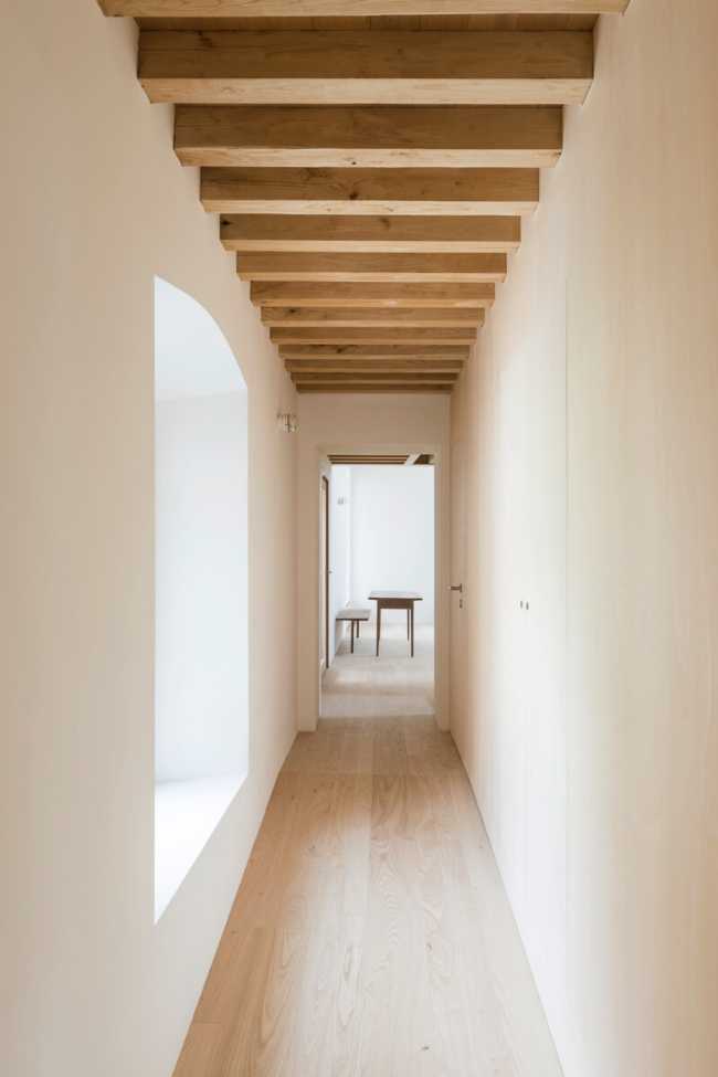 Wooden ceiling