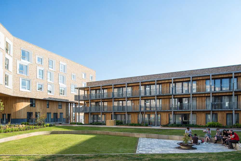 Edificios residenciales Universidad de Cambridge