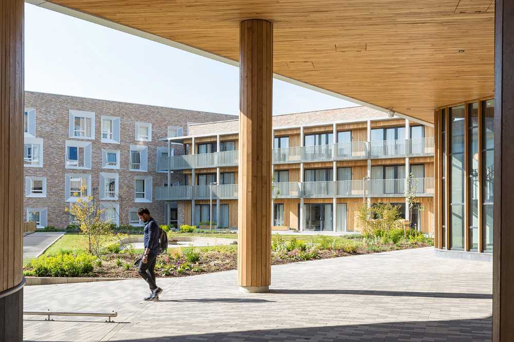 Edificios residenciales Universidad de Cambridge