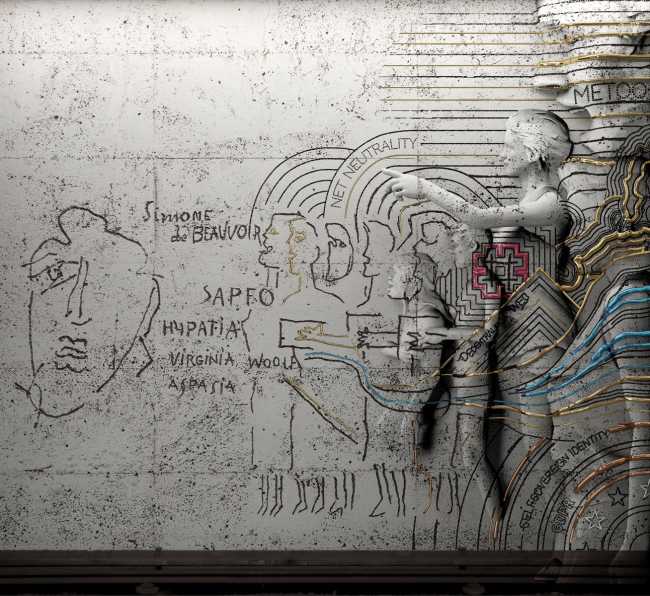 virtual wall graphics