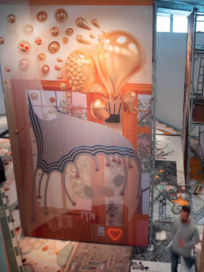 virtual floor and wall graphics