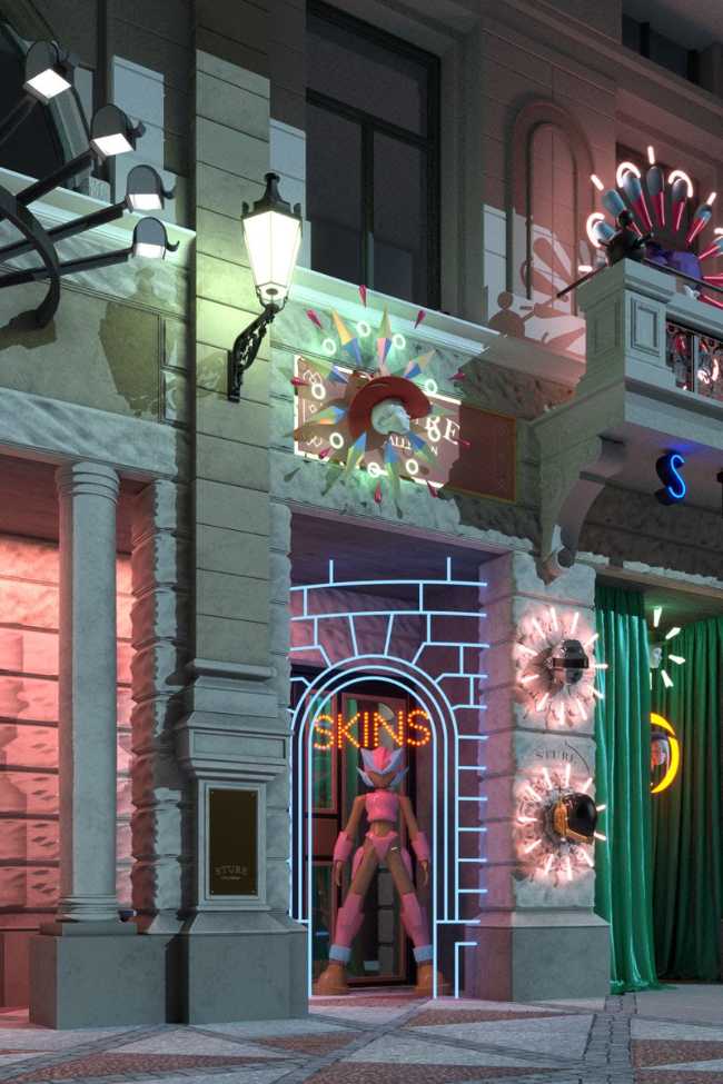 virtual construction building facade