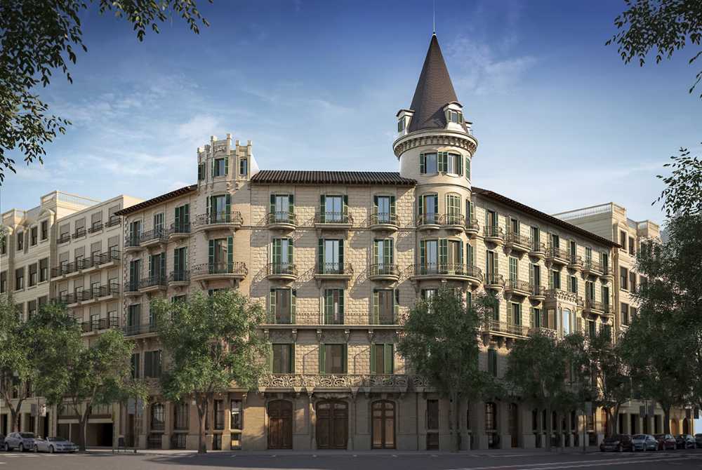 edificio modernista barcellona