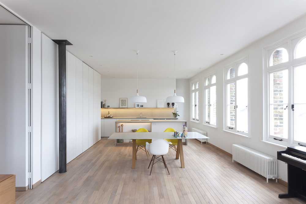 dining room wooden floor