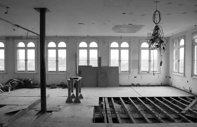 edificio histórico Londres antes de las obras