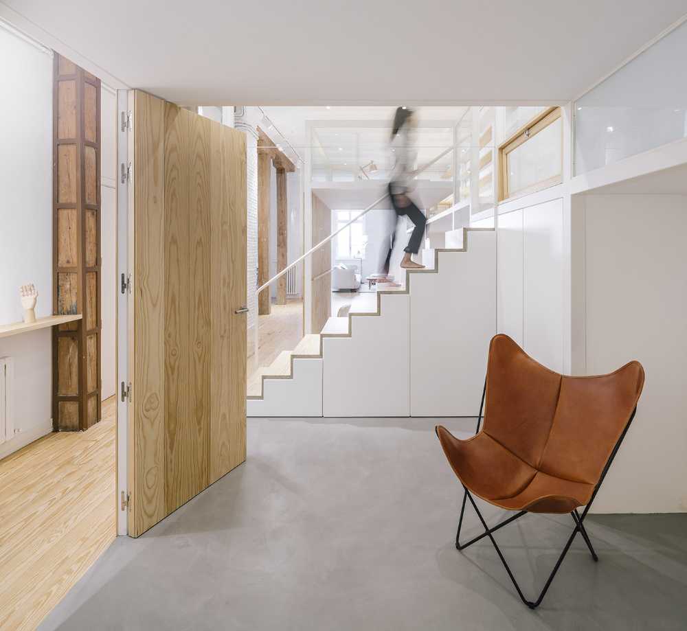 Design chair and staircase