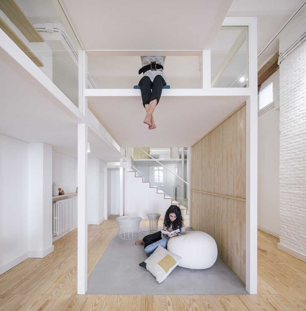 Design chair and staircase
