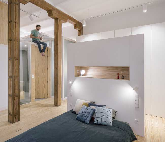 Dormitorio loft