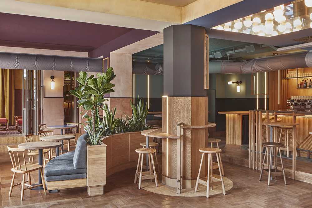 cafeteria amsterdam stools chairs tables coating wood