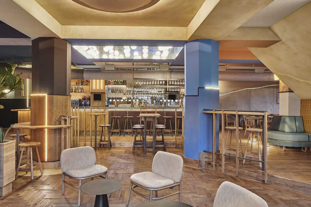 cafeteria amsterdam stools chairs tables coating wood