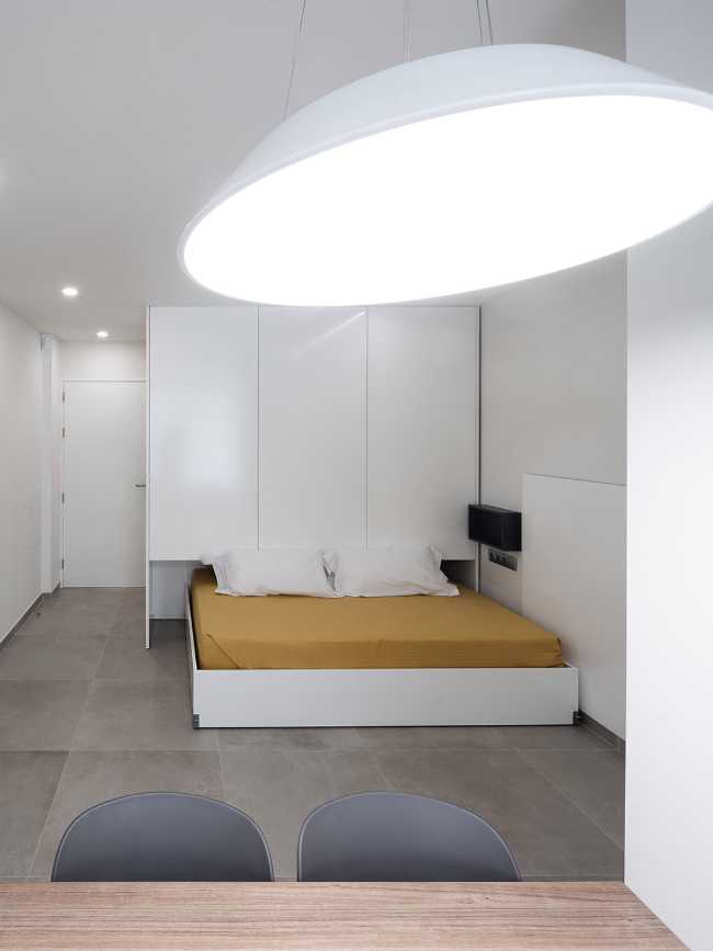 Hôtel, un condensé d'une villa. Le langage classique se marie au contemporain