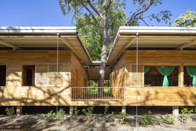 Wooden school modules