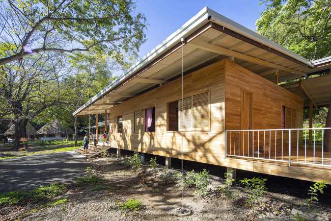 Wooden school modules