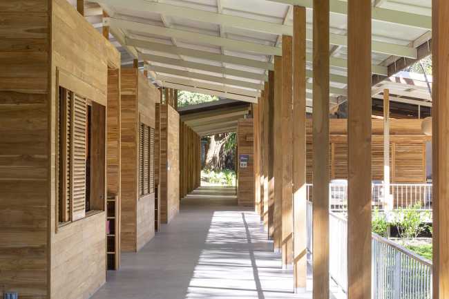 Wooden school
