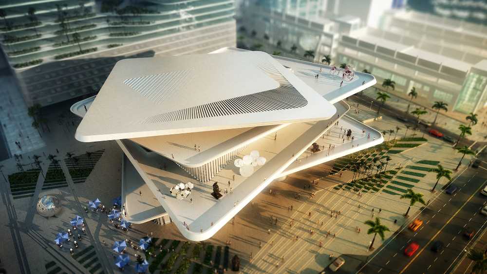 Latin American Art Museum Miami proyecto terrazas