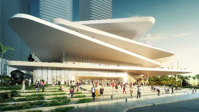 Latin American Art Museum Miami proyecto terrazas