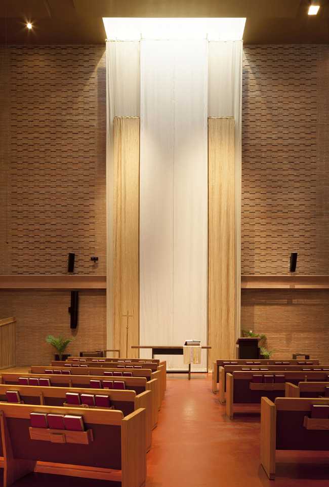 Interior Lutheran church