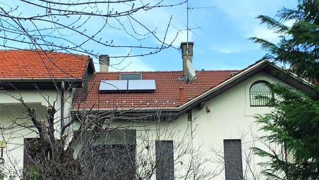 Isolamento di copertura con isolante termo riflettente