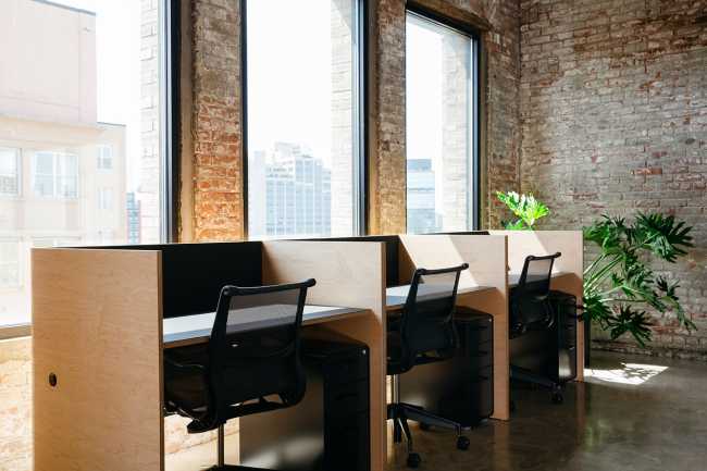 office new york open space desks