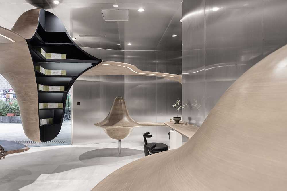 Concept Store cina arredi espositori negozio