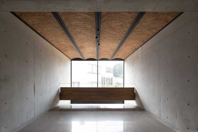 residential complex structure reinforced concrete and exposed brick