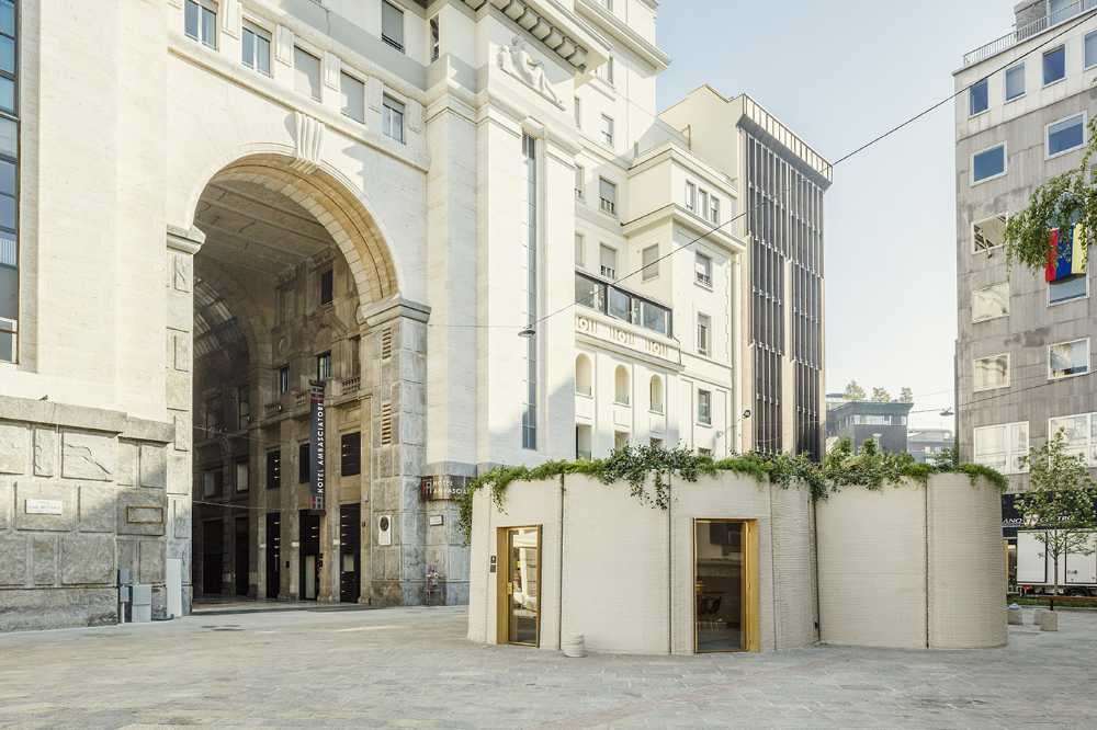 home printing 3D concrete roof garden