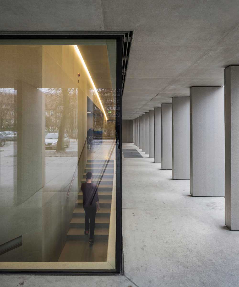 urban square ceramic cladding