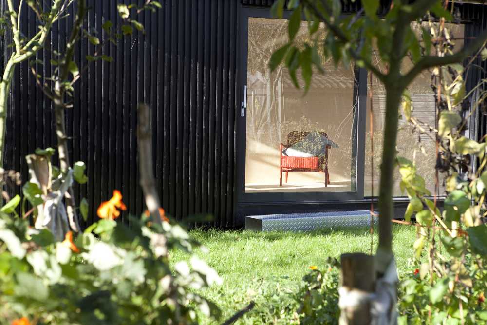 Wooden shed