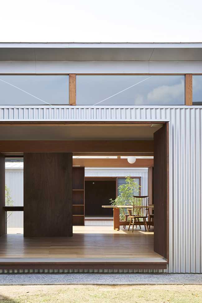 Interior wooden house