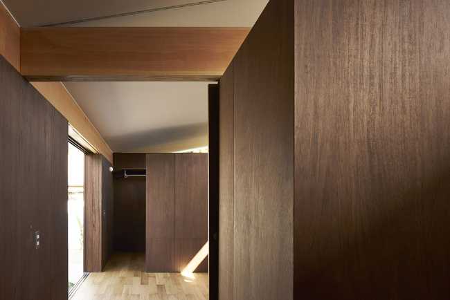 Interior wooden house