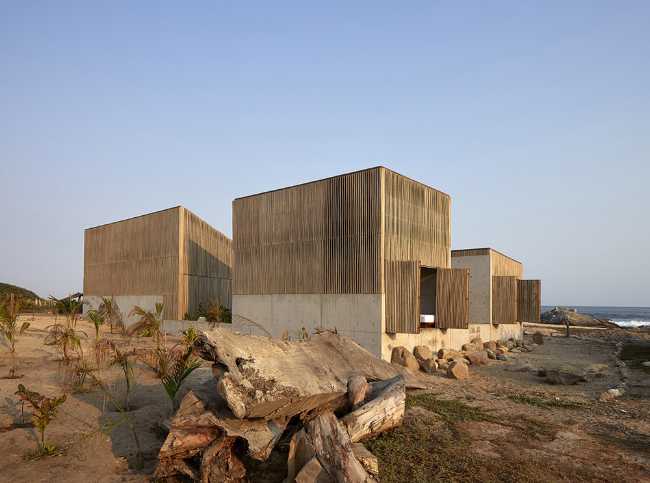 Villa among the rocks