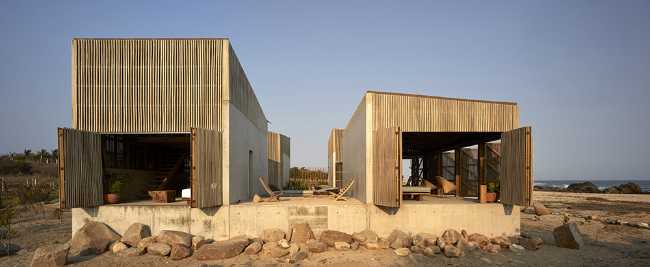 Villa modules in wood