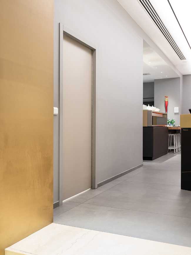 Identità Golose Milano con installazione di porte scorrevoli Eclisse