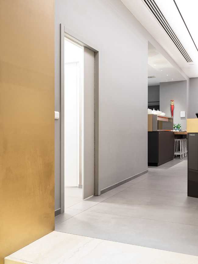 Identità Golose Milano con installazione di porte scorrevoli Eclisse