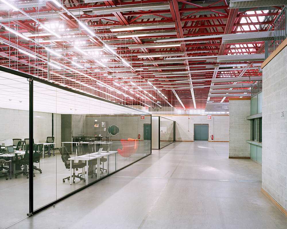 Conversion of former industrial building