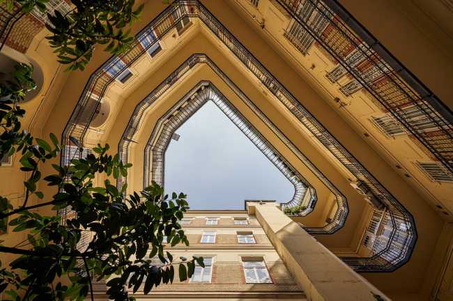 photo architecture courtyard Budapest
