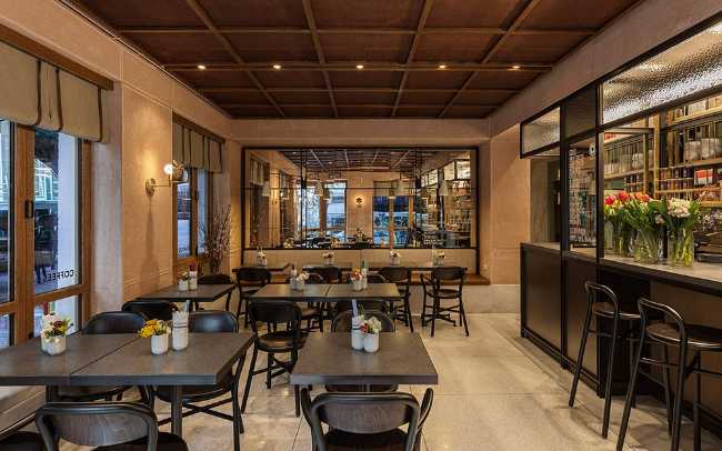 Caffetteria stile Art Decò