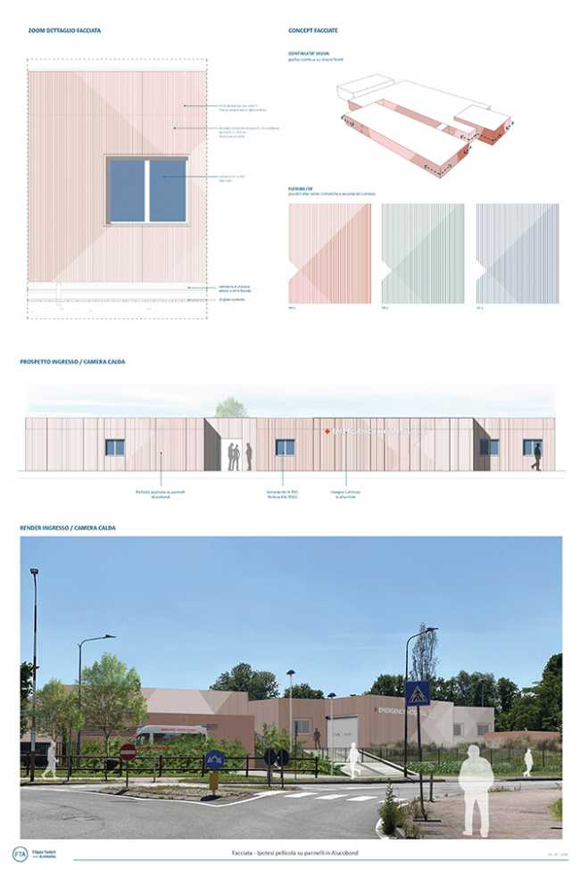 Modular hospital in wood