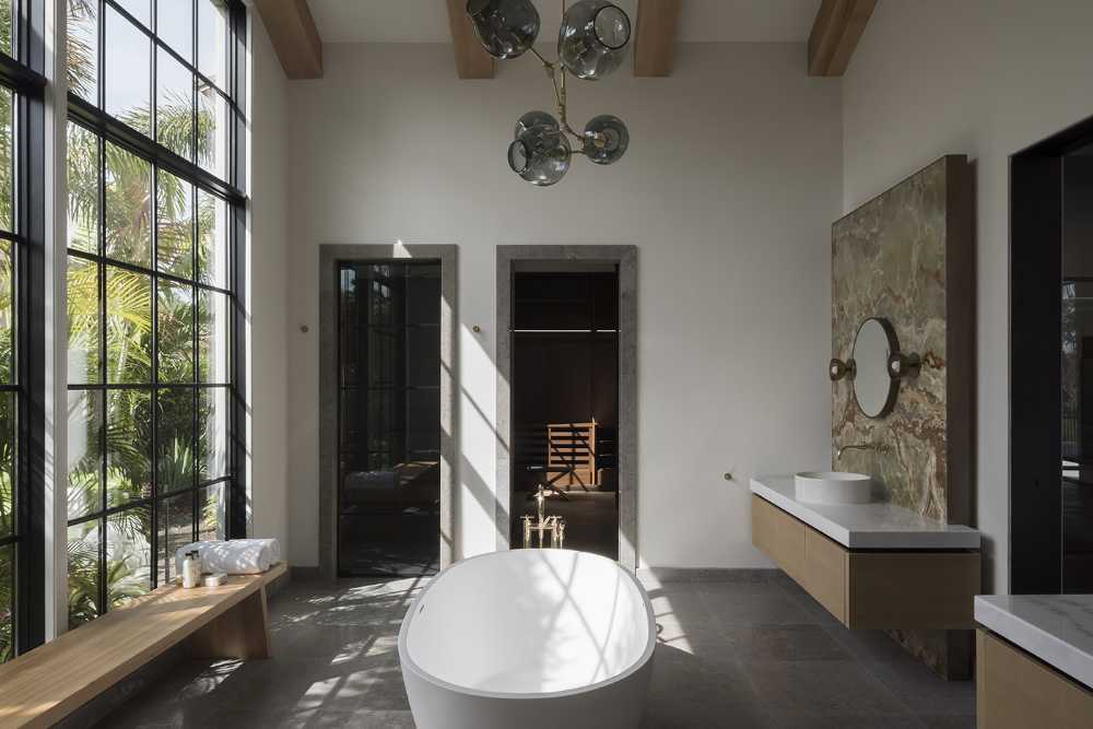 Résidence de luxe au Four Seasons à Orlando. Une approche toscane moderne utilisant des matériaux