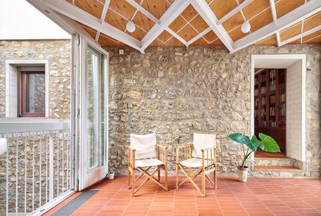 zona living all'aperto