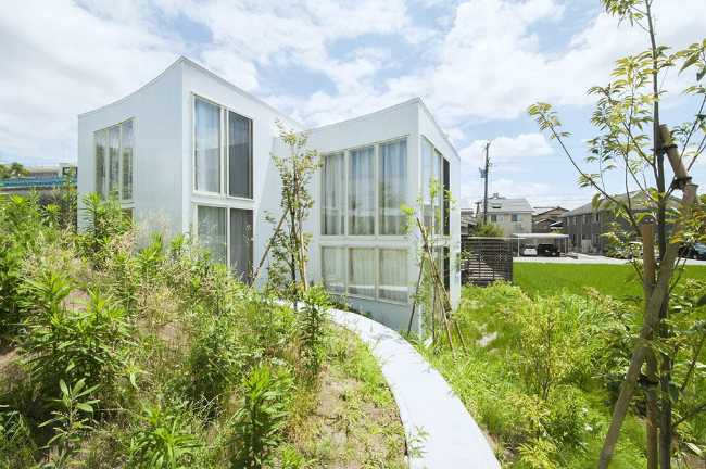 Residential complex in wood