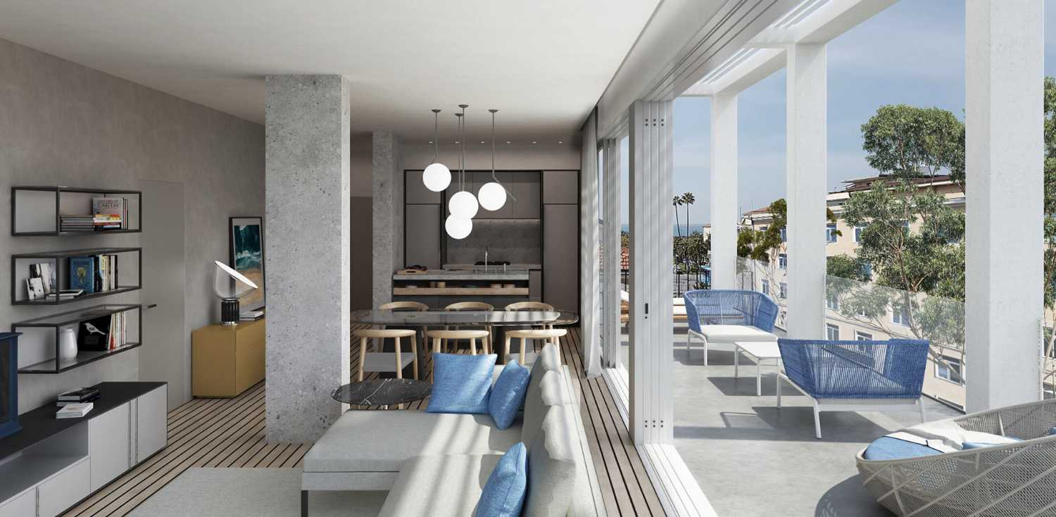 Intérieur d'un appartement d'un complexe résidentiel