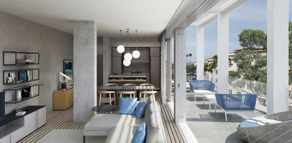 Intérieur d'un appartement d'un complexe résidentiel