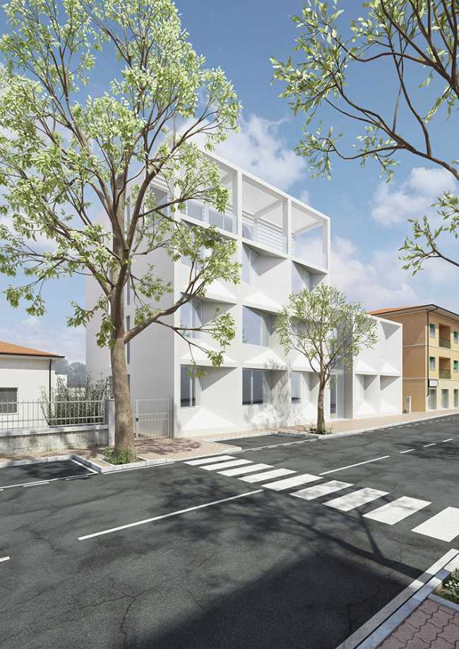 Complexe résidentiel de façade