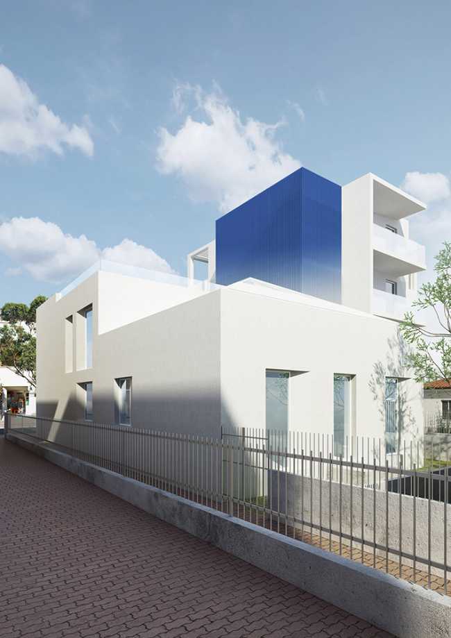 Complexe résidentiel de façade